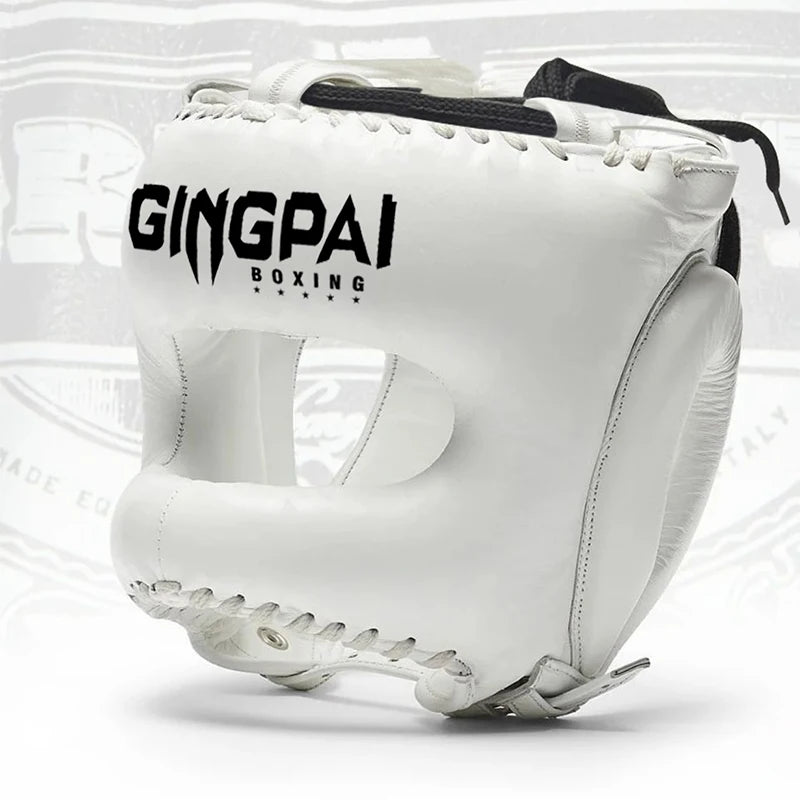 Casco Kombat "Shield-Master" – Protección Profesional Estilo Tradicional
