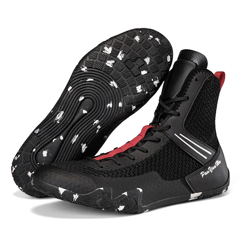 Botas de Boxeo Kombat "Shadow-Step Pro" – Velocidad y Estabilidad de Élite