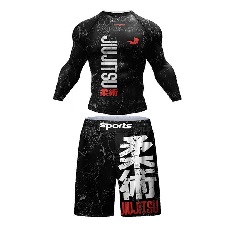 Colección de Ropa Técnica Kombat "Legendary Gear" – Rashguards y Spats de Alto Rendimiento